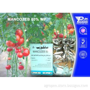 Mancozeb 80% Wp Systemic Fungicides Cas 8018-01-7 Fungicide